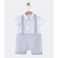 Baby Boys Romper | Grey