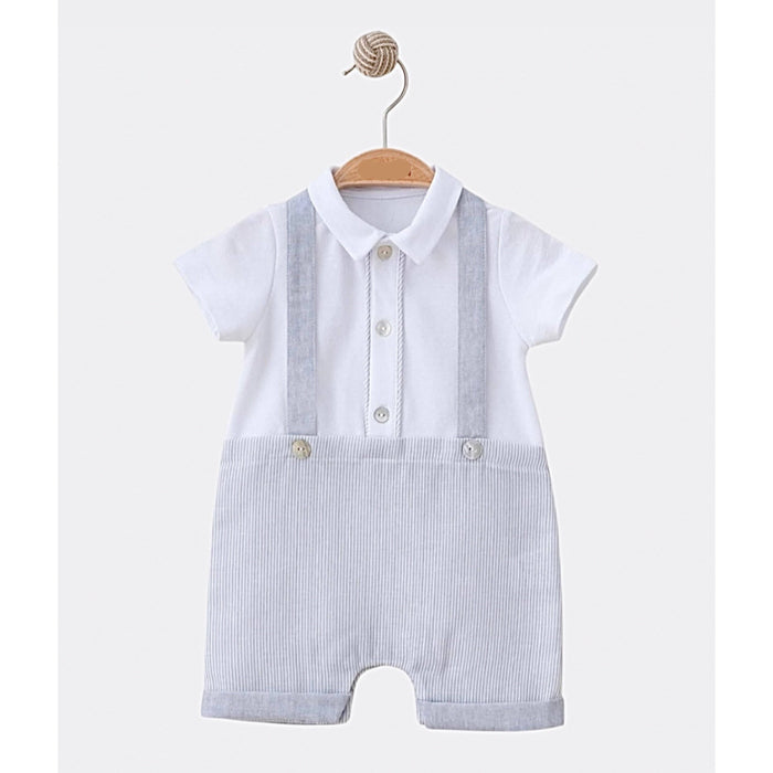 Baby Boys Romper | Grey
