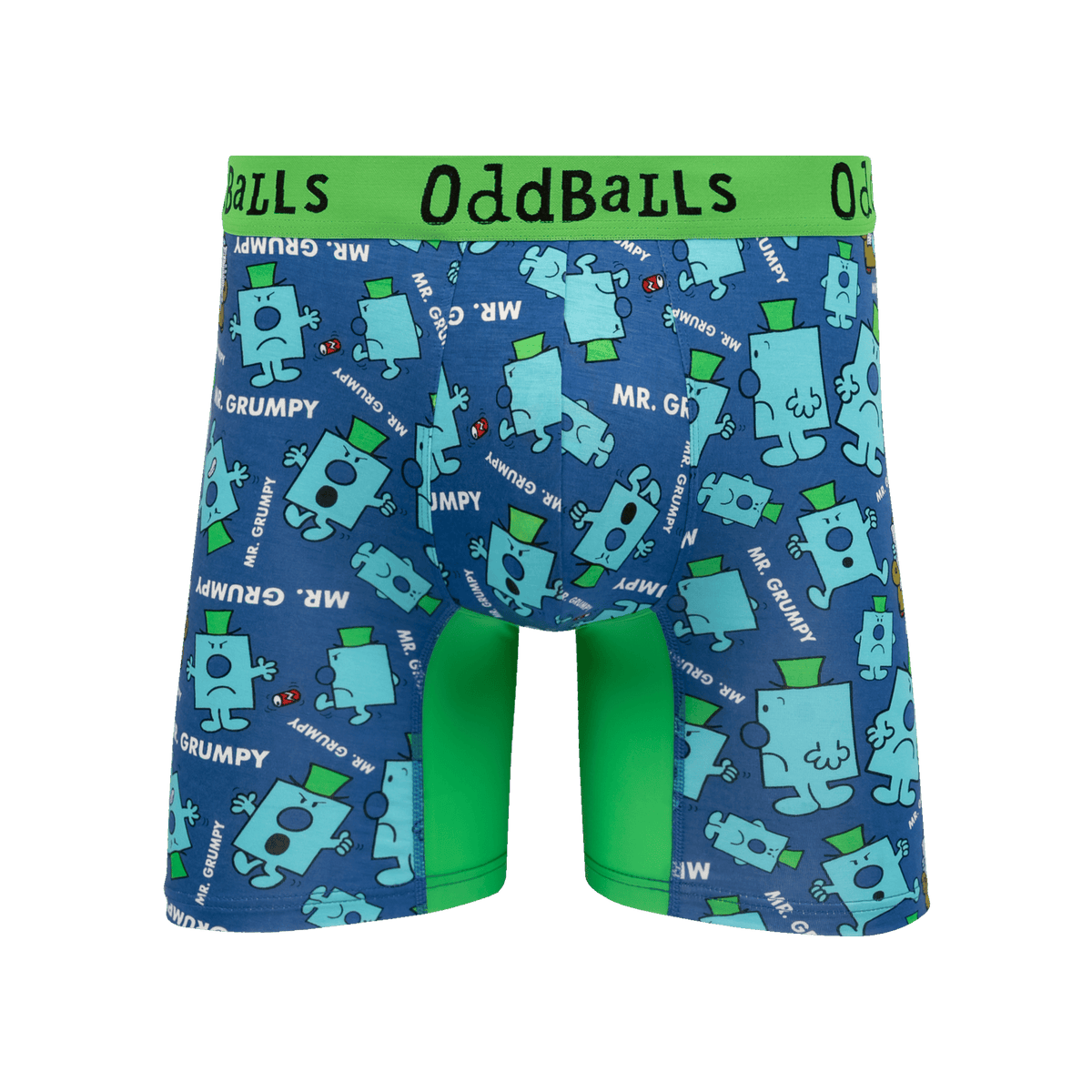 Mr Grumpy - Mr Men - Mens Bamboo Boxer Shorts