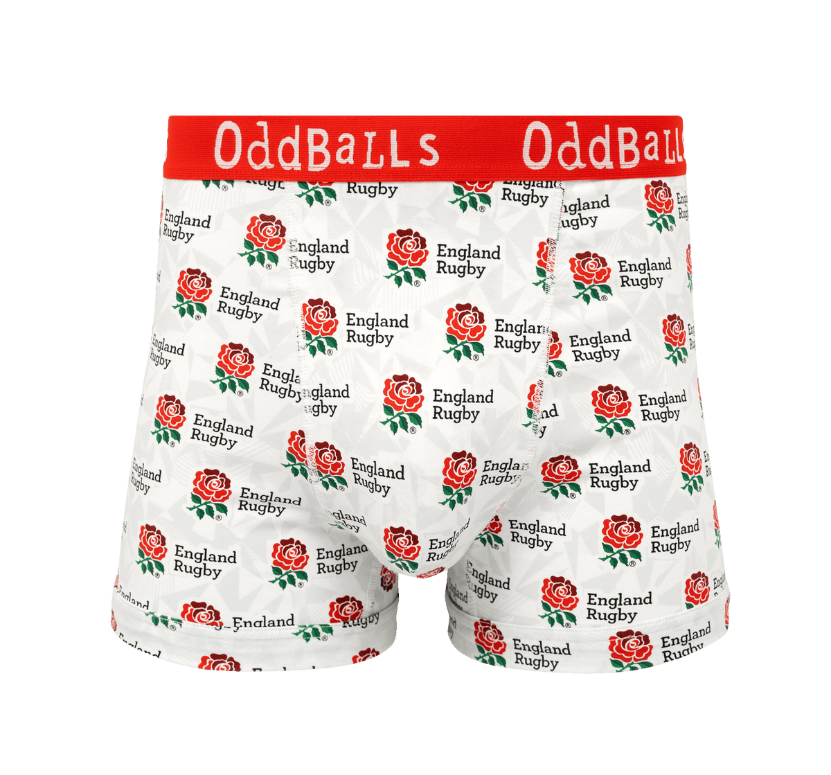 England Rugby Union Home 25/26 - Mens Cotton Boxer Shorts