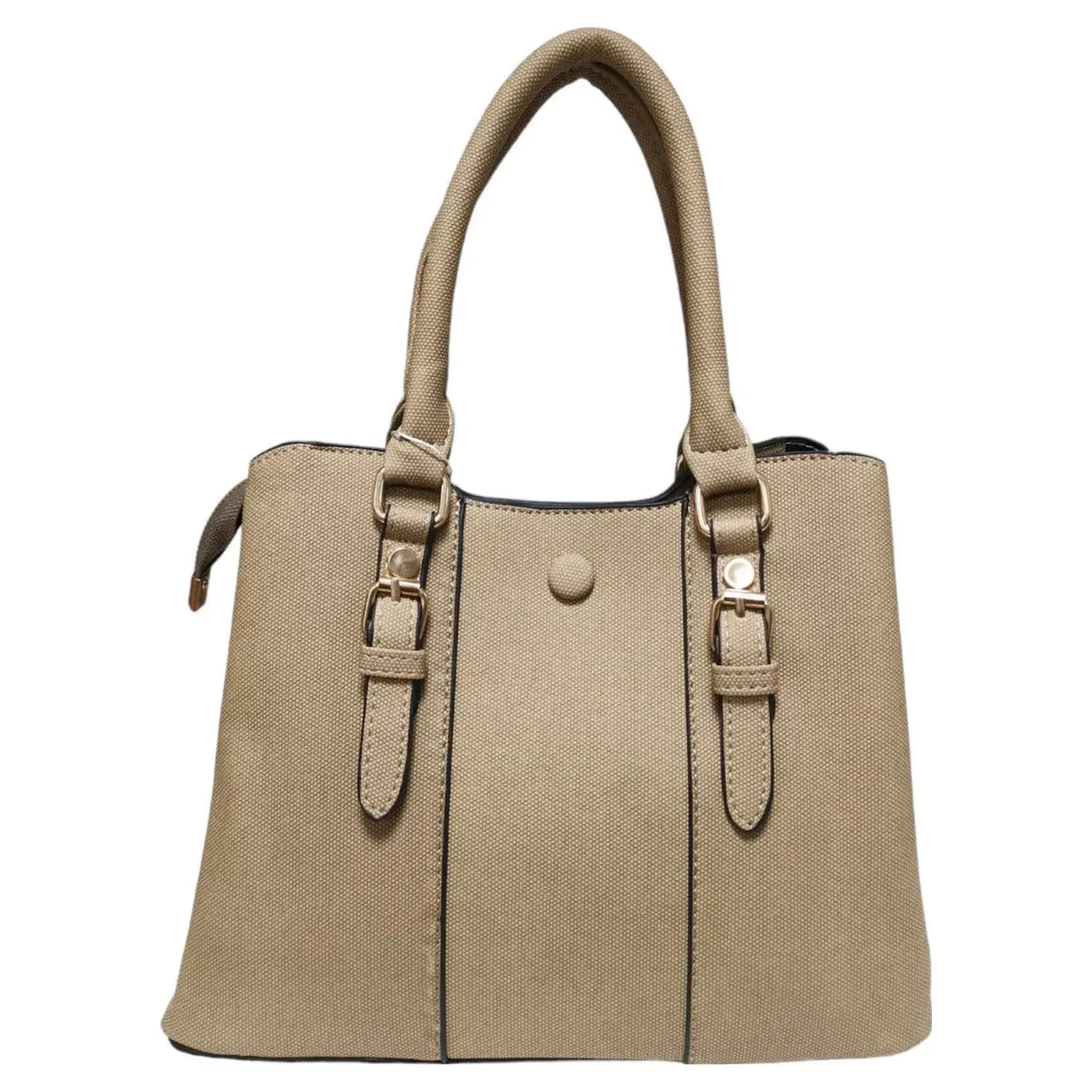 Jeans Effect Material 3 Compartment Tote Bag Organizer Bag
