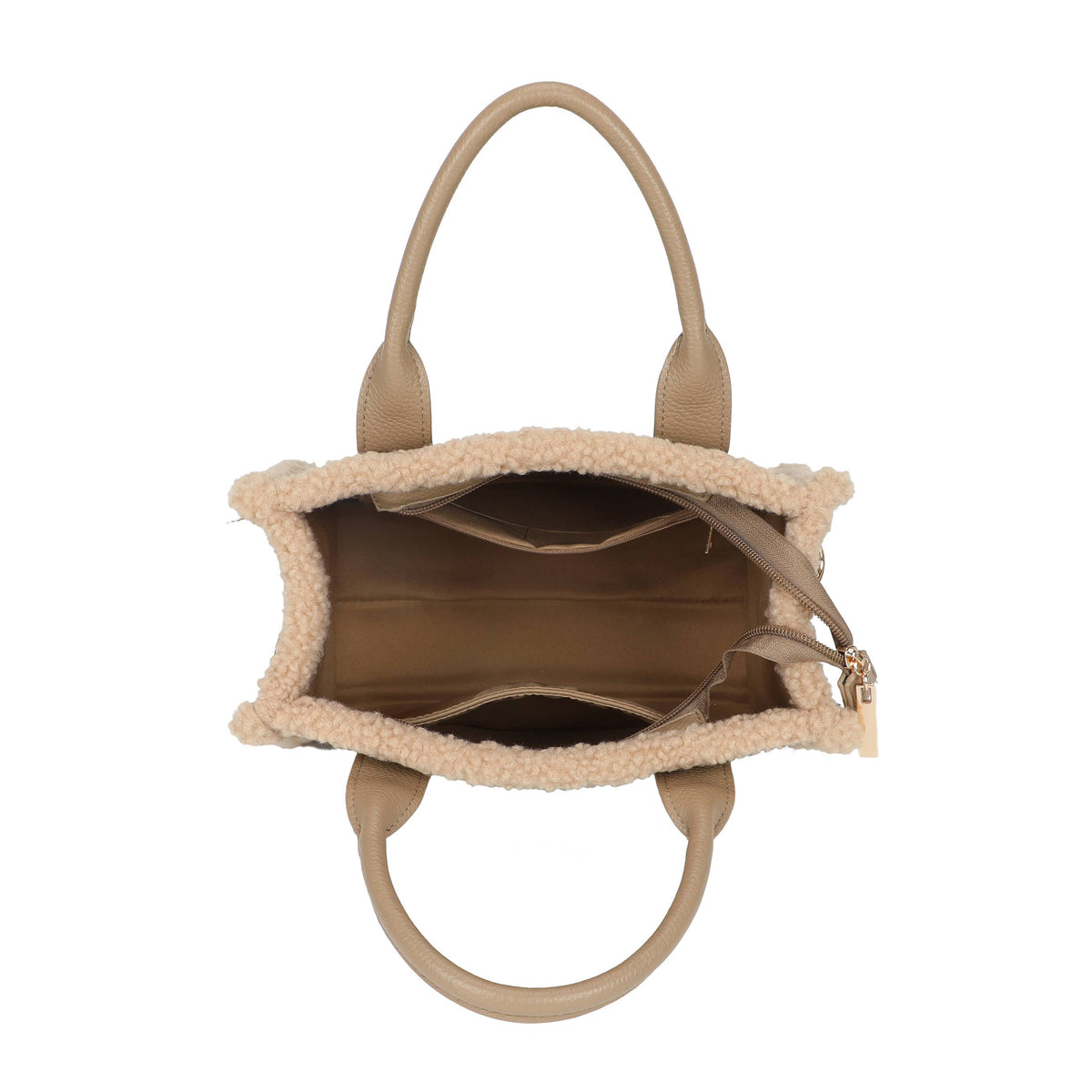 JM1393 Wooled Small Tote Bag
