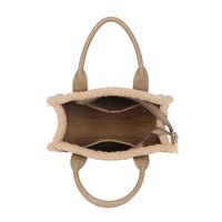 JM1393 Wooled Small Tote Bag