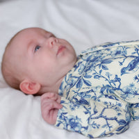 Unisex Baby Cotton Sleepsuit (Onesie) – Willow Flower Print