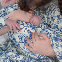 Unisex Baby Cotton Sleepsuit (Onesie) – Willow Flower Print