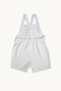 Baby / Kids Striped Overalls Fig Detail 100% Cotton