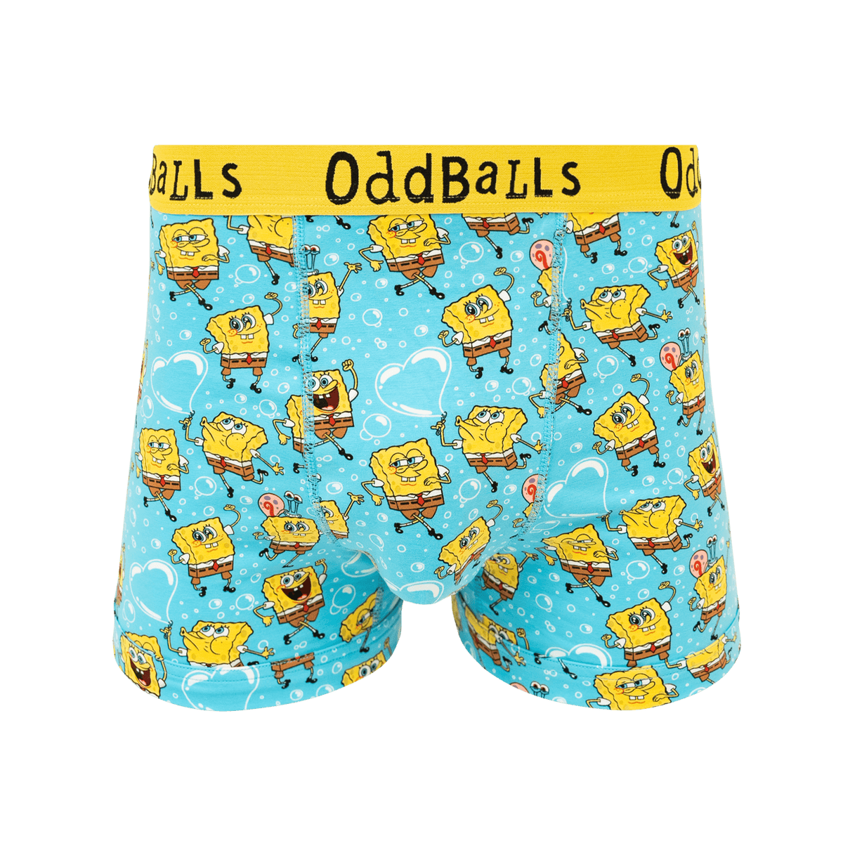 SpongeBob SquarePants Bubbles - Mens Cotton Boxer Shorts