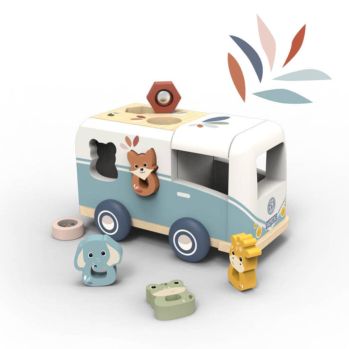 Speedy Monkey Shape sorter van