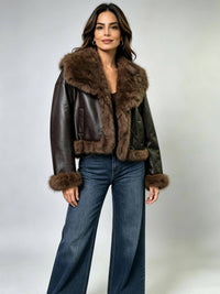 Reversible Faux Fur Jacket
