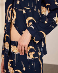 Lunar Bunny Print Long Pyjama Set