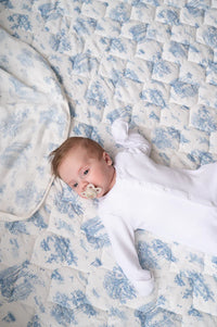 Gilded Bird Spring Toile Quilted Playmats