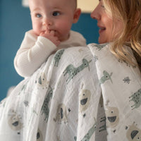 Giraffe & Elephant Swaddle