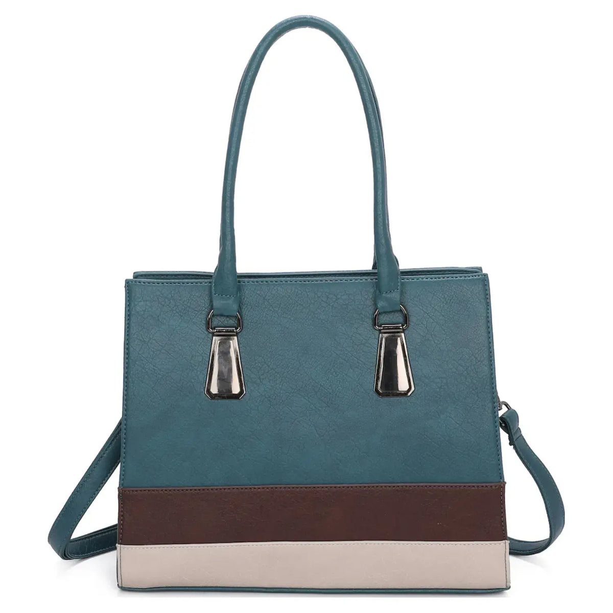 Classic Multi-Compartments Tote bag A4 Work Bag Shoulder Bag