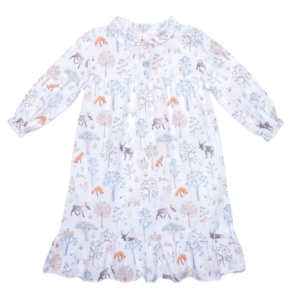 Fox In A Box - Woodland Forest Long Sleeved Nightie