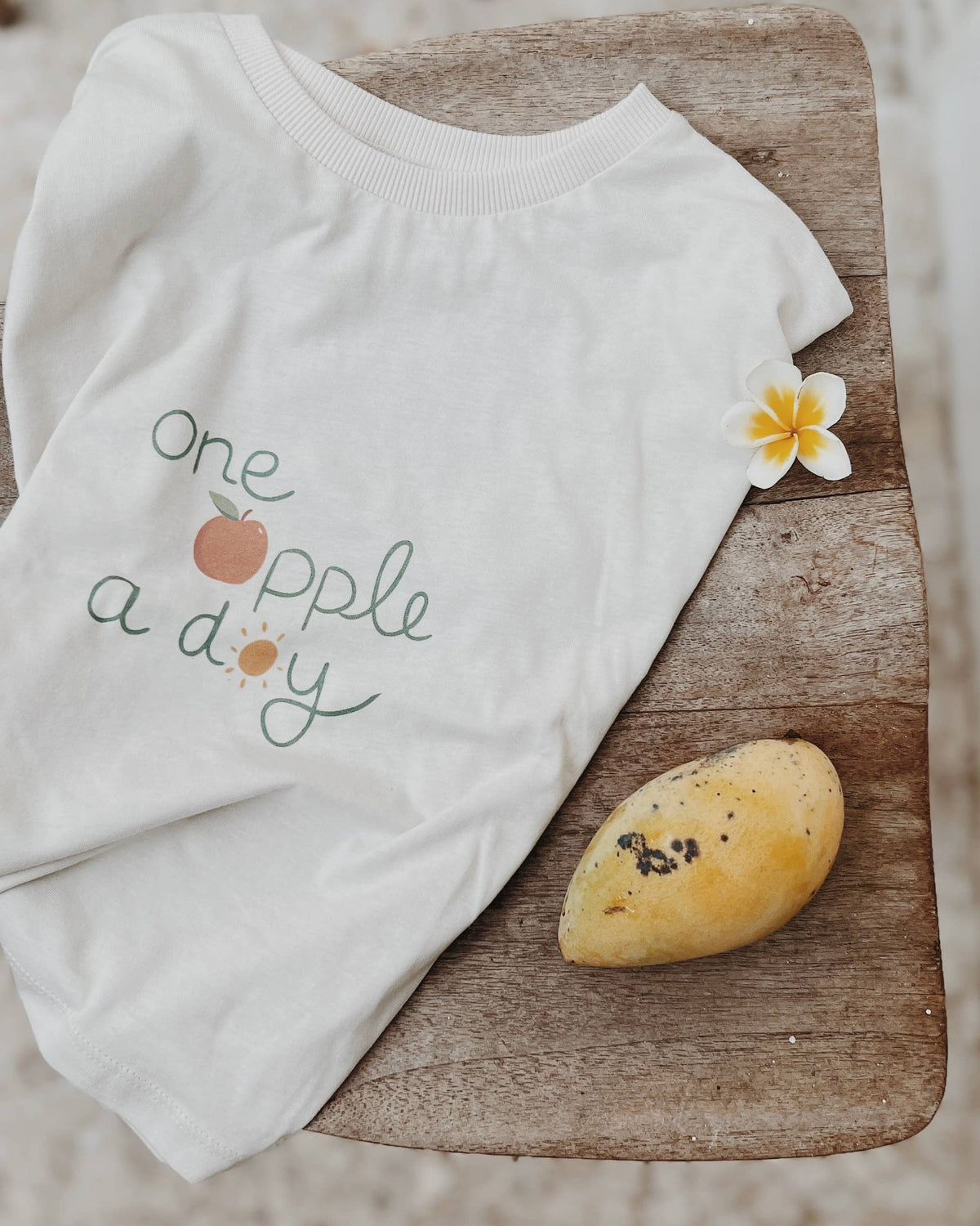 Baby / Kids Summer T-Shirt 100% cotton - Apple print