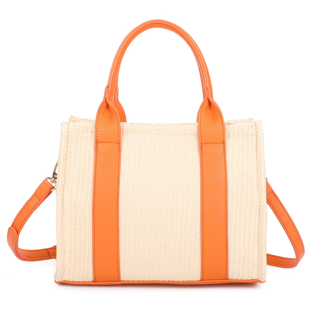 JM1571 Straw Tote Bag Summer Beach Style