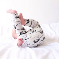 Milk Dino Print Baby & Toddler Cotton Unisex Leggings