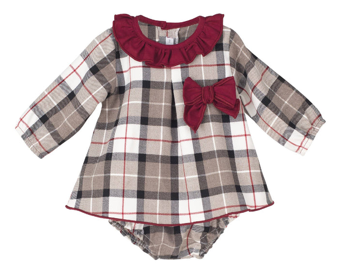 Traditional Tartan Dress and Bloomers