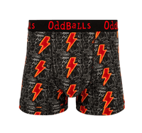 AC/DC PWR UP - Mens Cotton Boxer Shorts