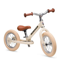 Trybike 2-in-1 Steel Balance Bike & Trike - GREEN & CREAM Available