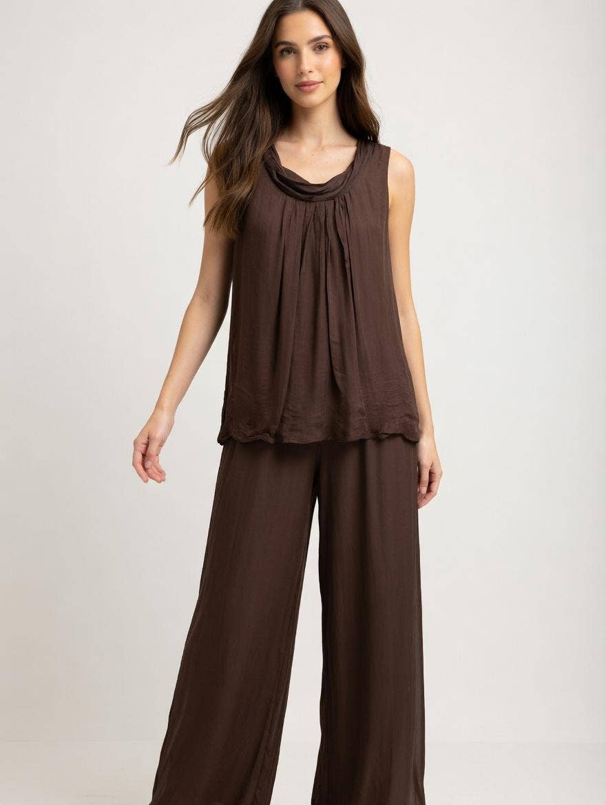 Silk Puff Vest