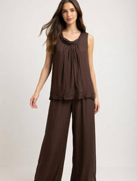 Silk Puff Vest