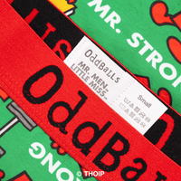 Mr Strong  - Mr Men - Mens Cotton Boxer Shorts