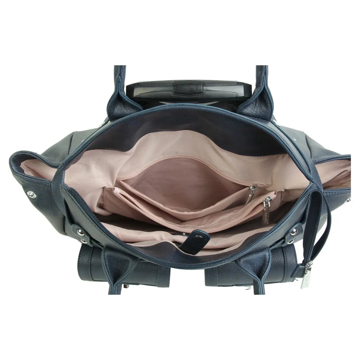 High Quality Vegan Leather big tote bag Trolley Bag- T101