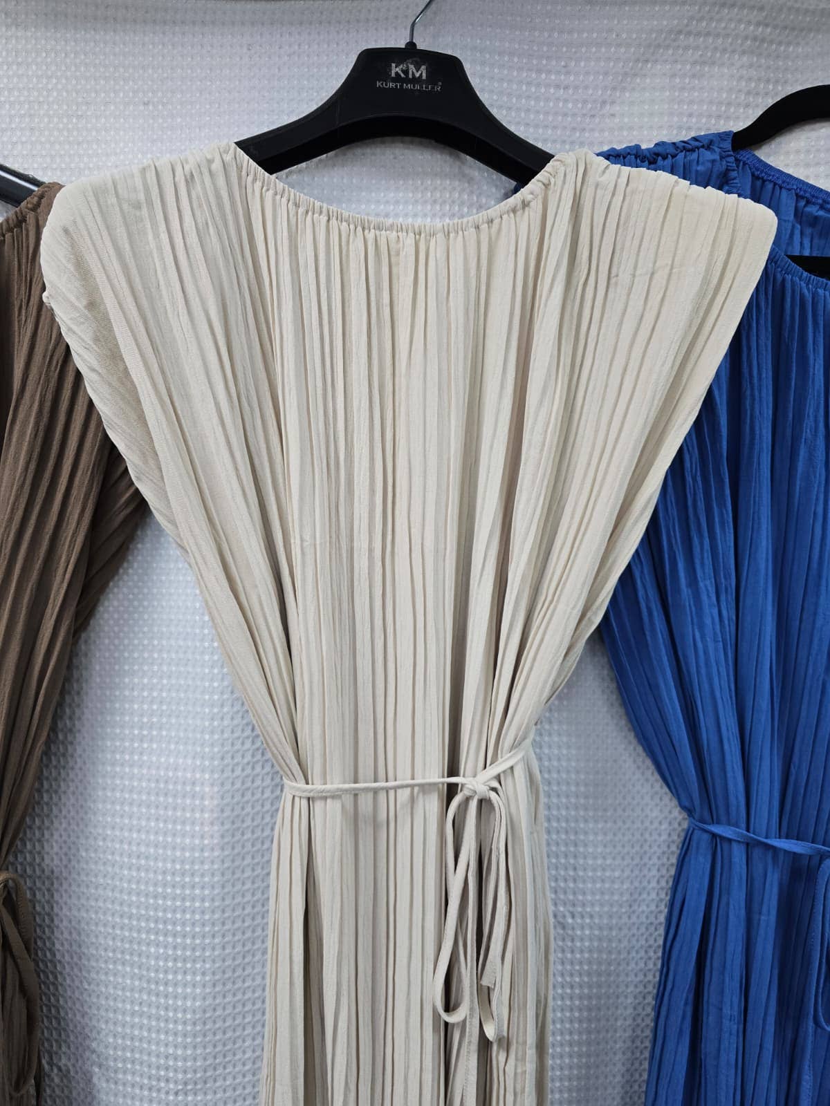 Grecian Plissee Maxi Dress