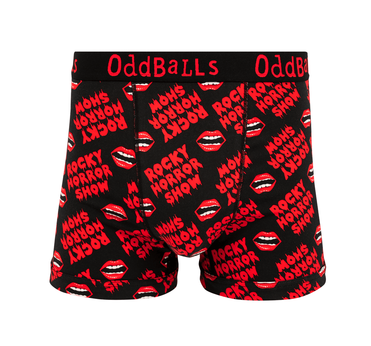 Rocky Horror Show Mouth - Mens Cotton Boxer Shorts