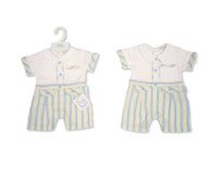 Baby Boys Striped Romper