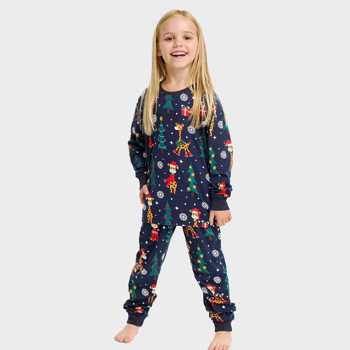 The Giraffe Christmas Pajamas – Kids