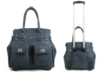 High Quality Vegan Leather big tote bag Trolley Bag- T101