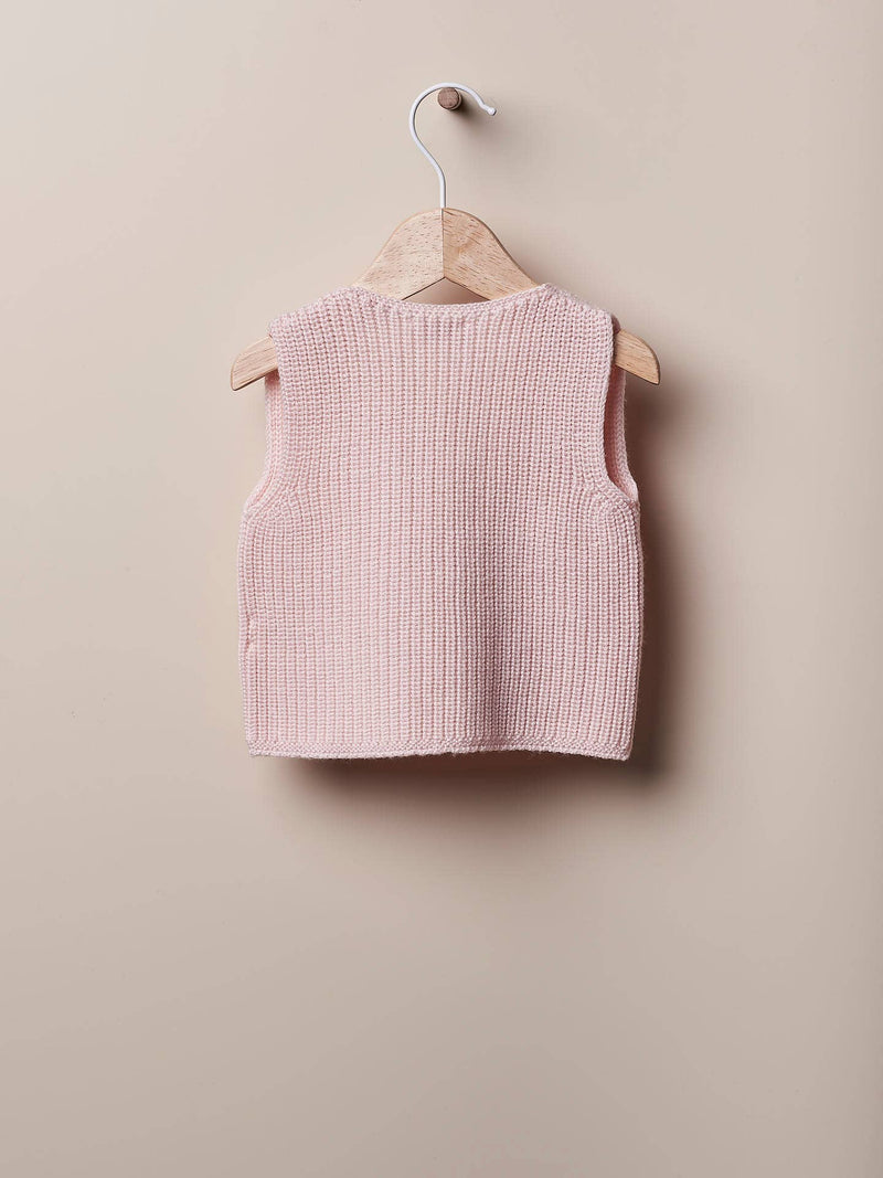 LOVE OF MY LIFE -Knitted Merino Wool Gilet|