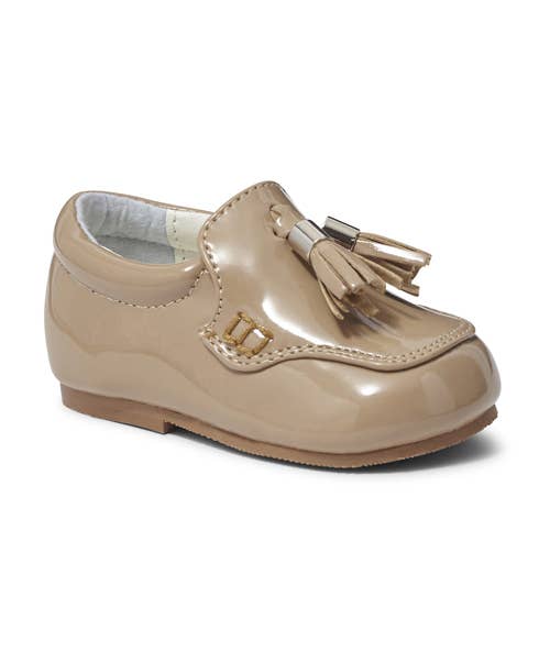 Patent Shoes with Tassel