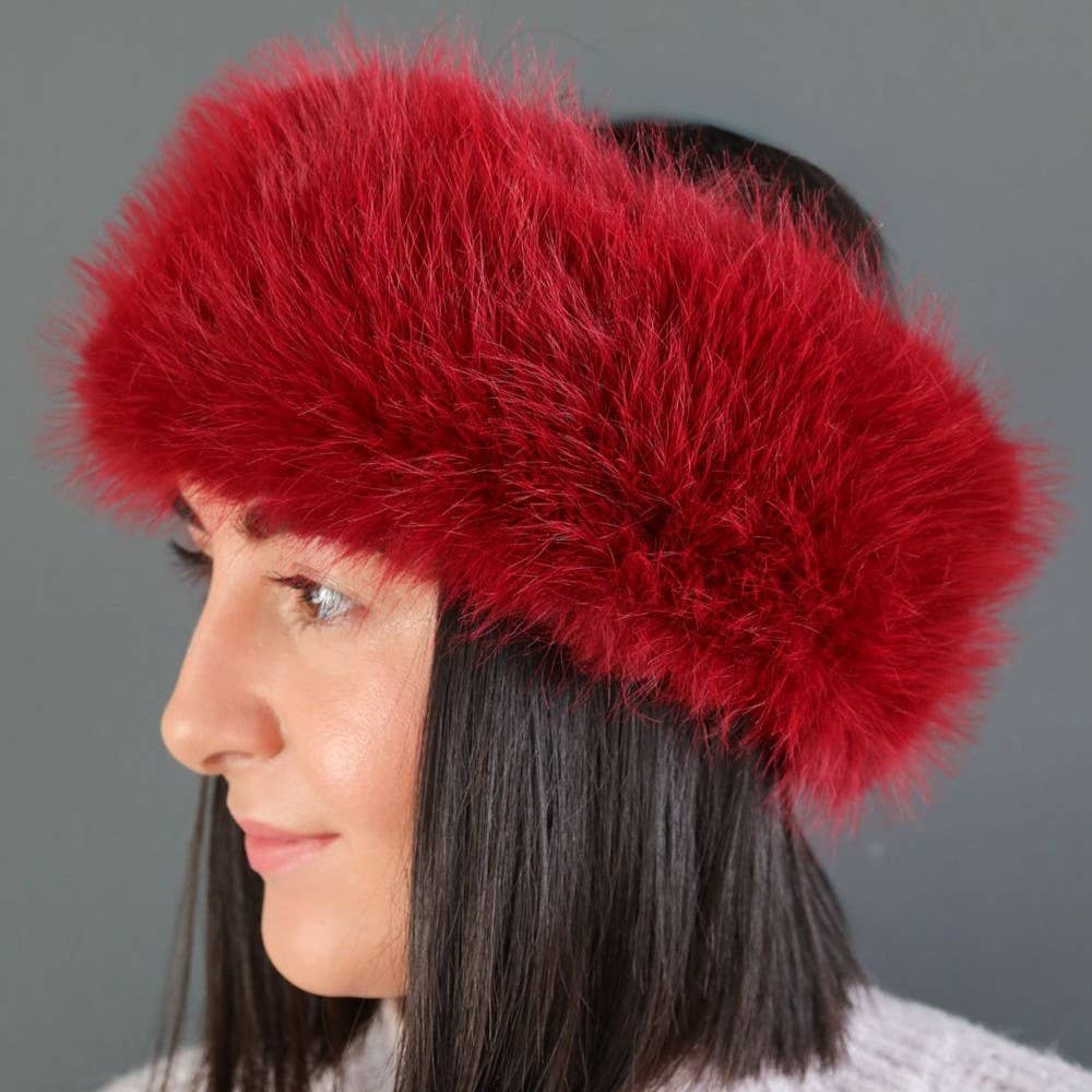 Cosy Ear Warmer Faux Fur Winter Headband SD125
