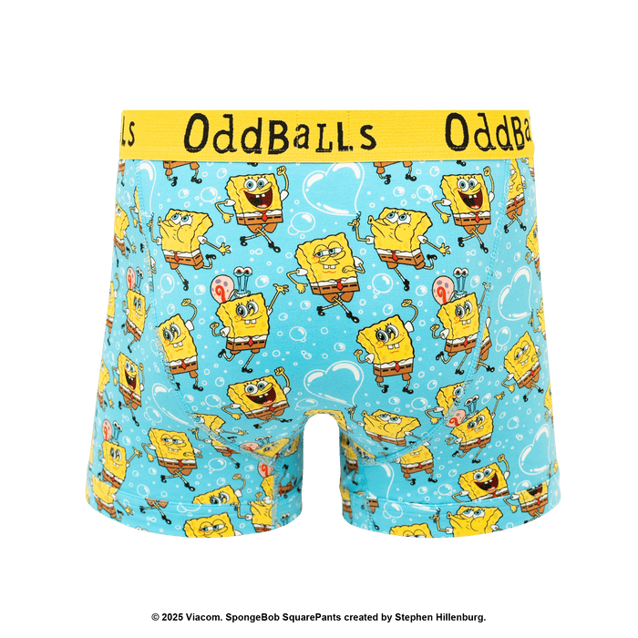SpongeBob SquarePants Bubbles - Mens Cotton Boxer Shorts