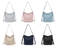 6049 Soft Hobo Shoulder Bag with Strap Detail
