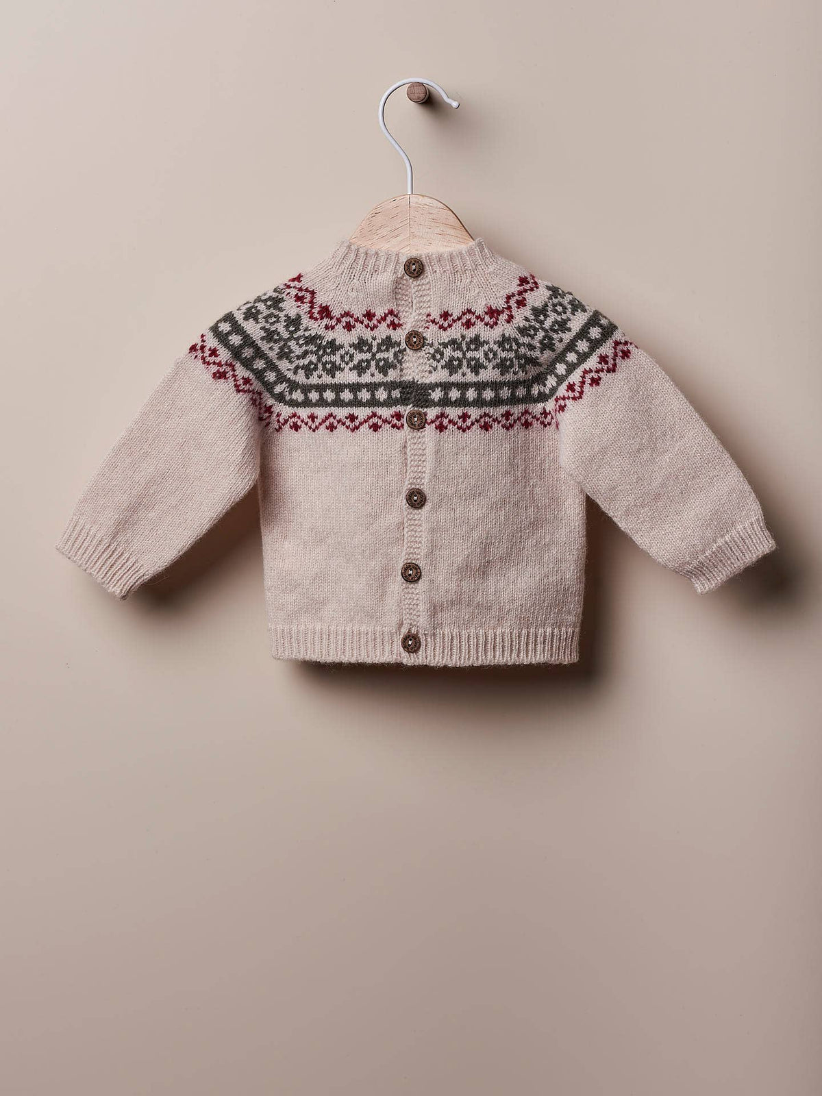 Sustainably Made Cashmere and Merino Wool Knitted Christmas sweater
