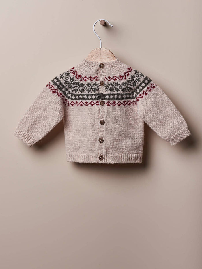 Sustainably Made Cashmere and Merino Wool Knitted Christmas sweater
