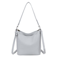 6049 Soft Hobo Shoulder Bag with Strap Detail