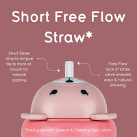 Tippy Up Sippy Cup (Series 3), with Weighted Straw (Valve Free), Betsy Bear, 200ml