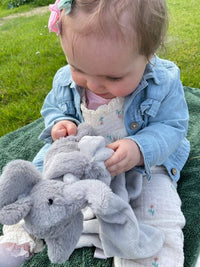 Elephant Plush comforter blanket