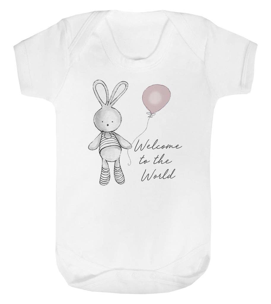 Welcome Balloon Baby Vest