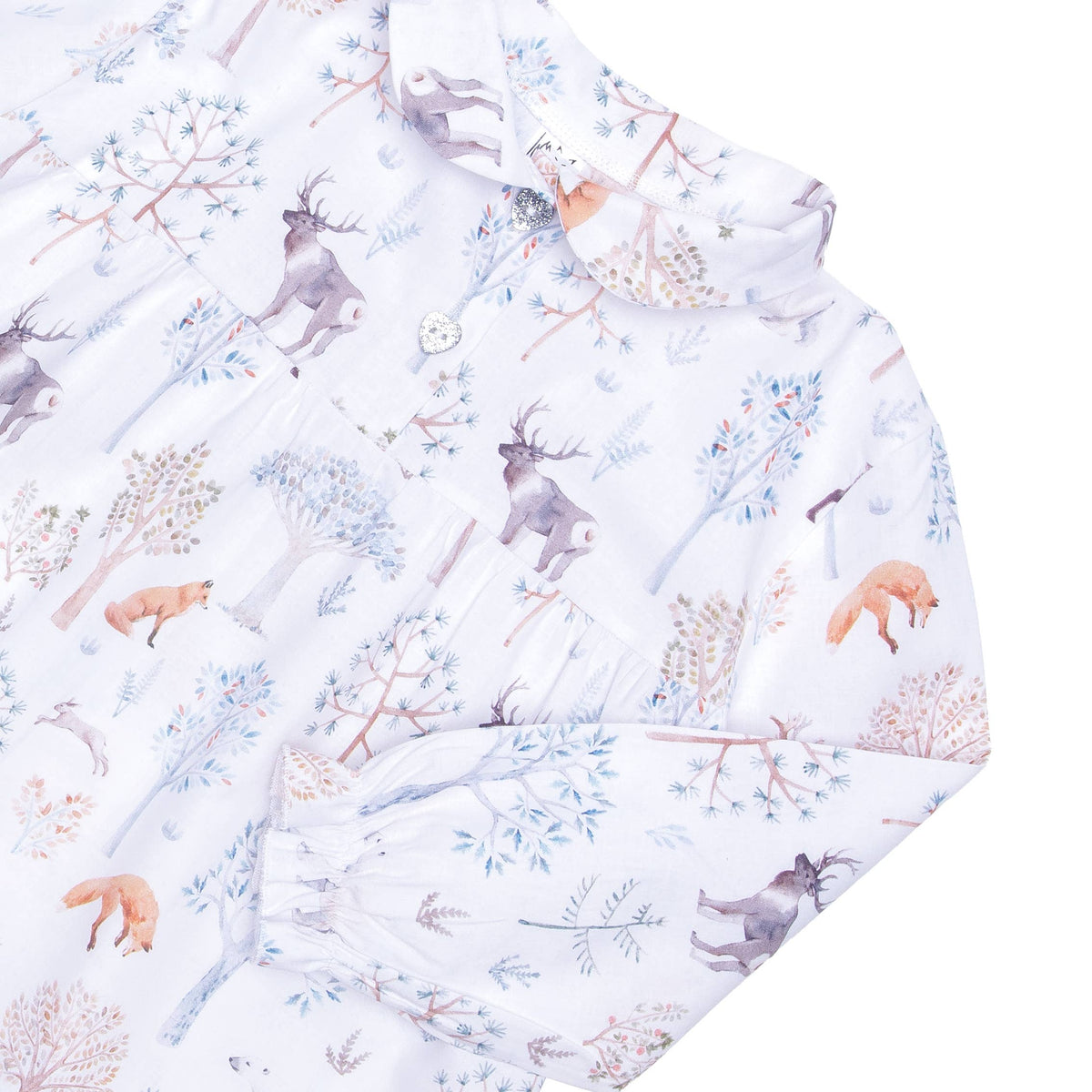 Fox In A Box - Woodland Forest Long Sleeved Nightie