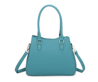 Superbia Medium 3 Compartments Square Metal Details Tote Bag
