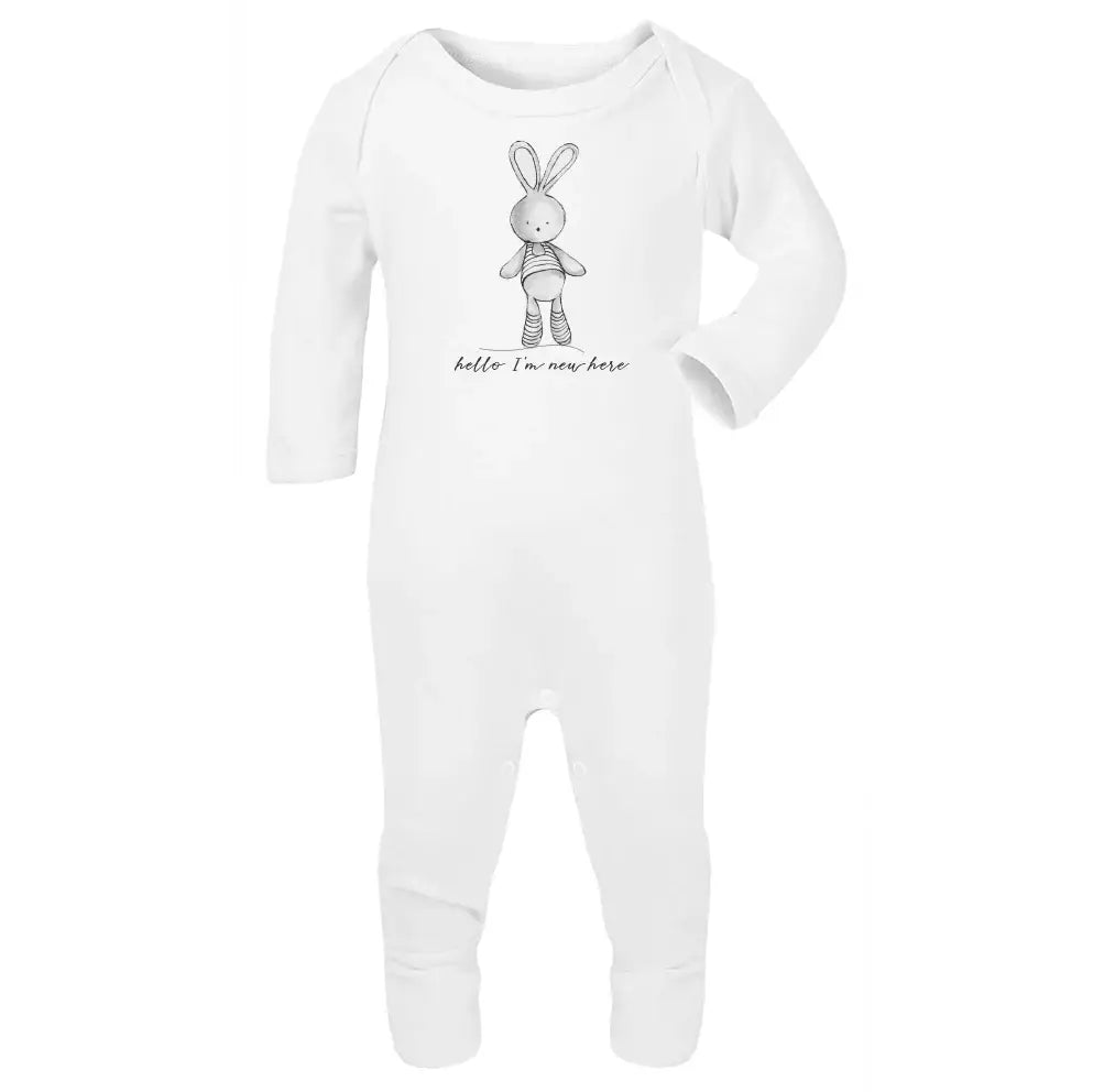 Hello I'm New Here Babygrow