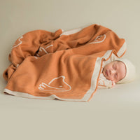 Micu Micu - Baby Blanket With Cute  Dog Design