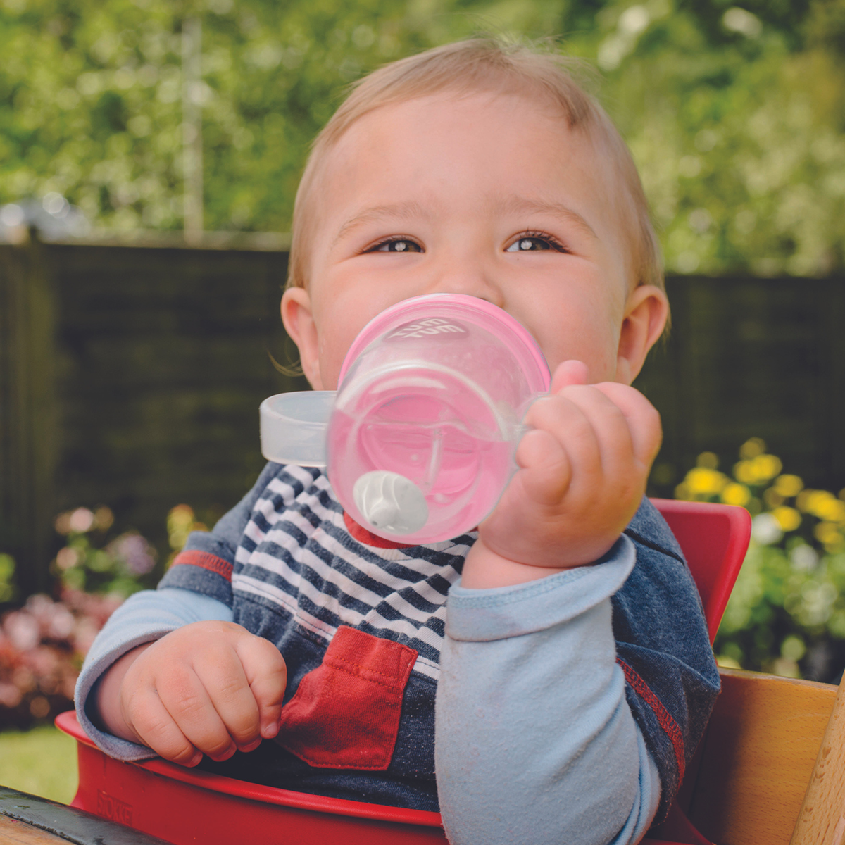 Tippy Up Sippy Cup (Series 3), with Weighted Straw (Valve Free), Betsy Bear, 200ml