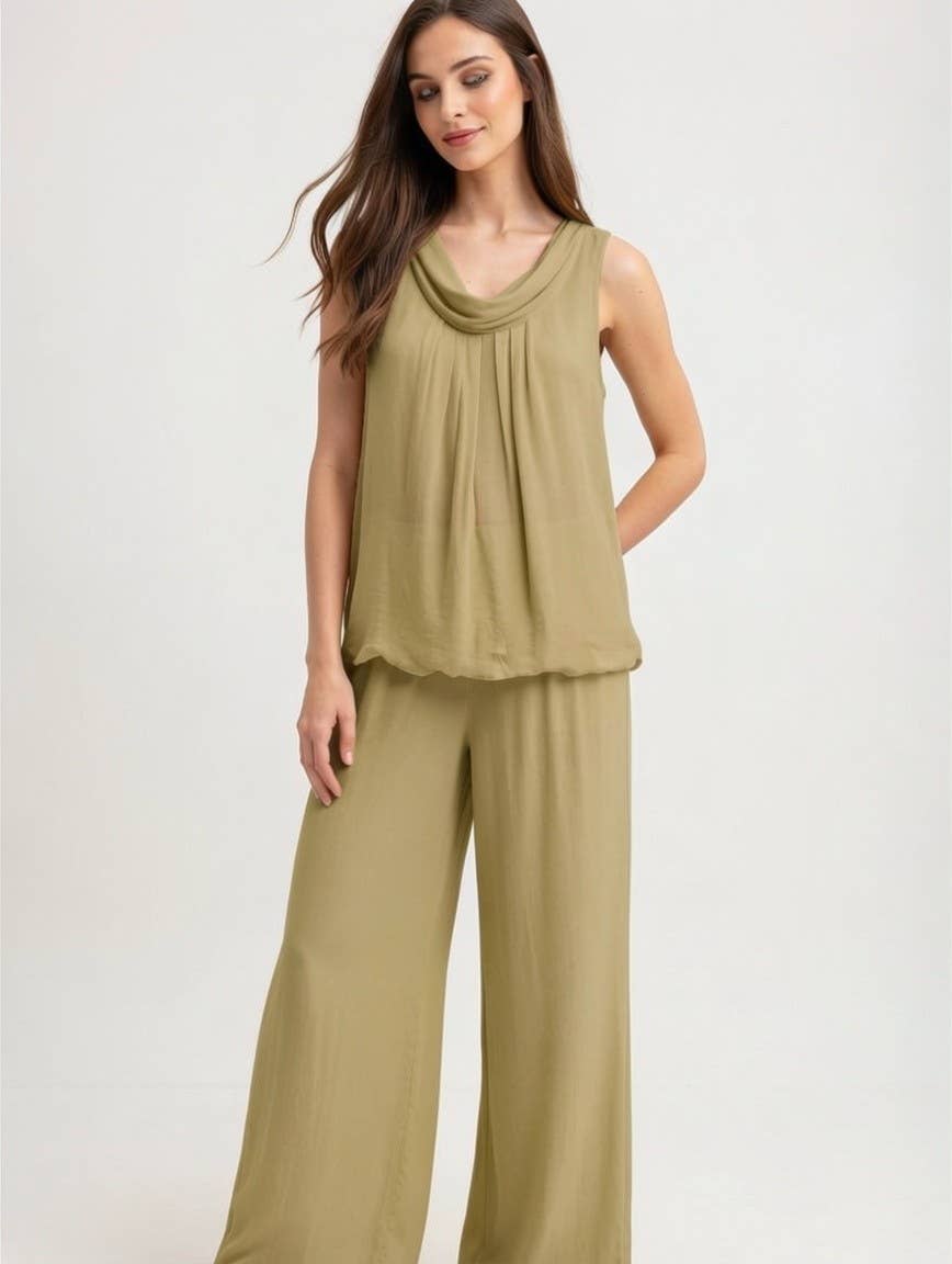 Silk Puff Vest